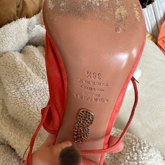 Aquazzura Sexy Thing Coral 38.5 - Picture 9 of 9